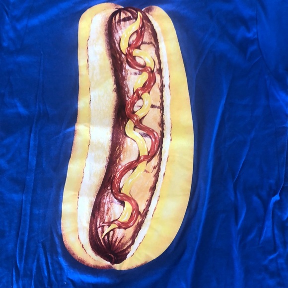 Men’s L Hot Dog Ann Arbor T-Shirt Co. Large Tee - Picture 2 of 4
